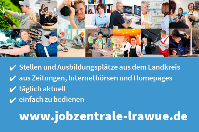 Infos und Link zu www. jobzentrale-lrawue.de